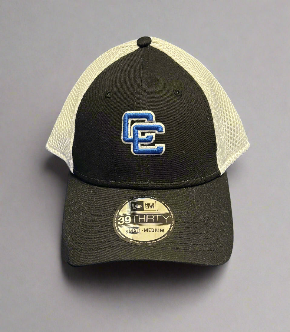 New Era Mesh Hat- Black/White