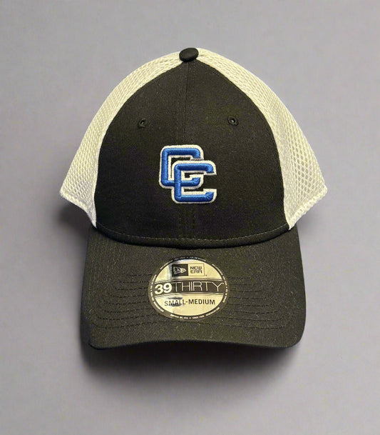 New Era Mesh Hat- Black/White