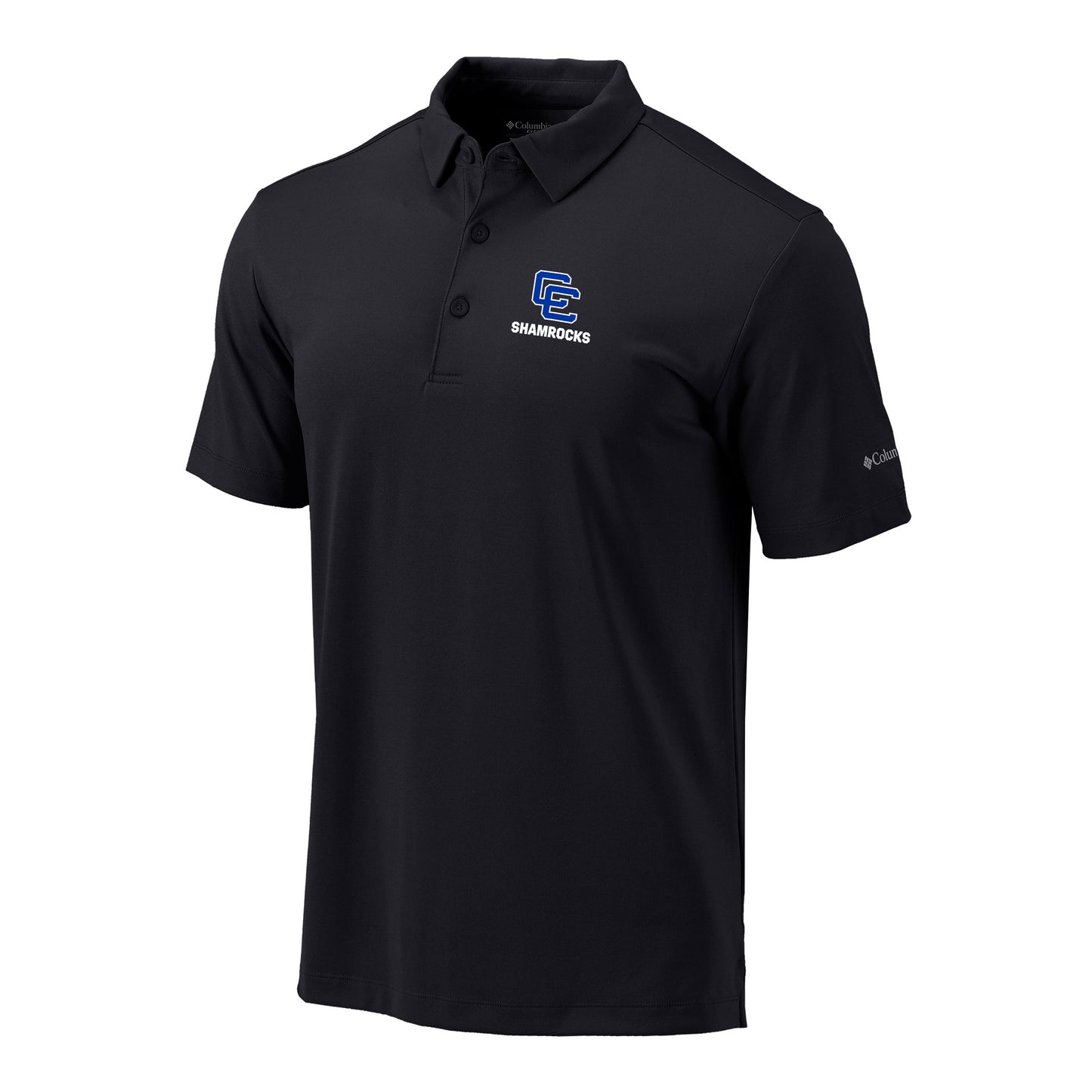 Black Columbia Drive Polo