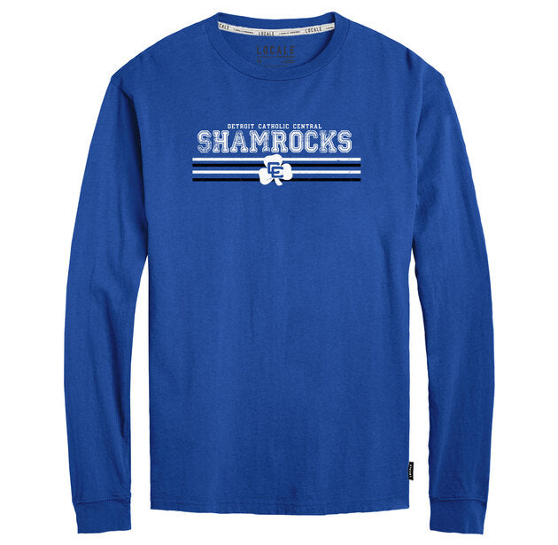 Locale Swell Long Sleeve Tee- Royal