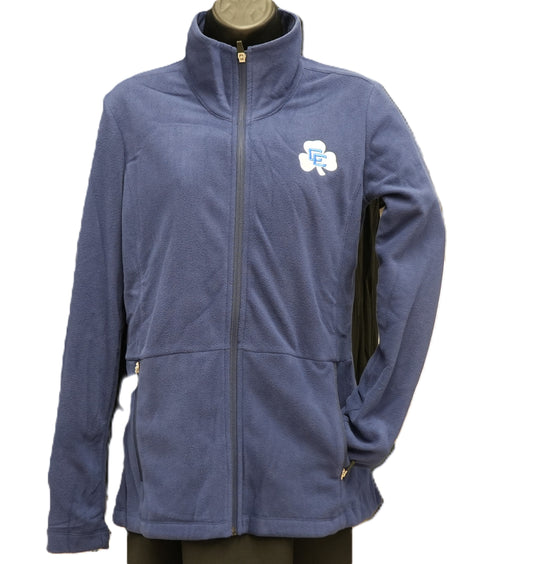 Ladies Accord Microfleece Full Zip- Navy