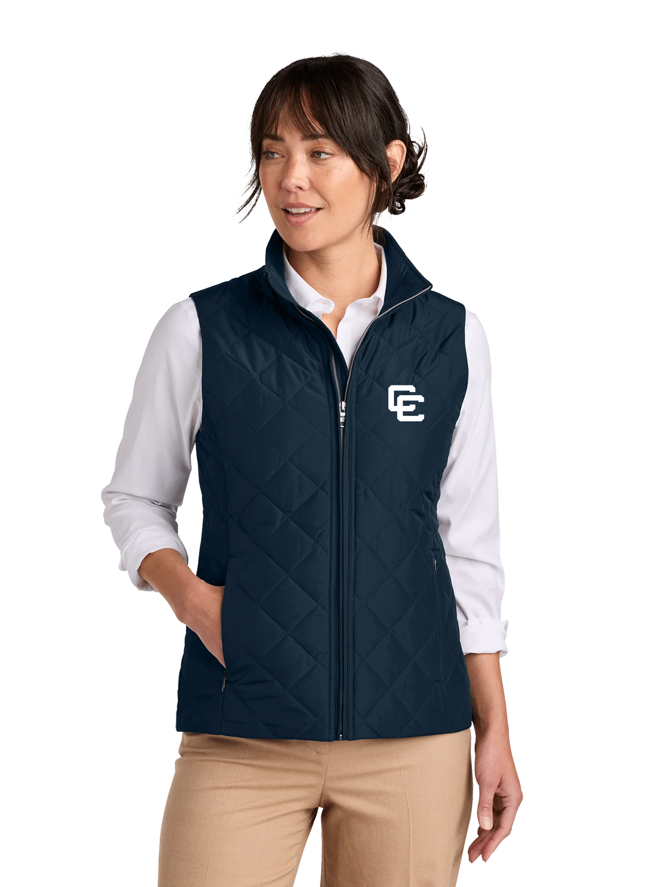 Brooks Brothers Women's Quilted Vest