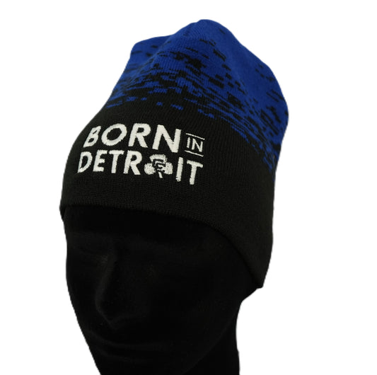 Born In Detroit Pixel Beanie