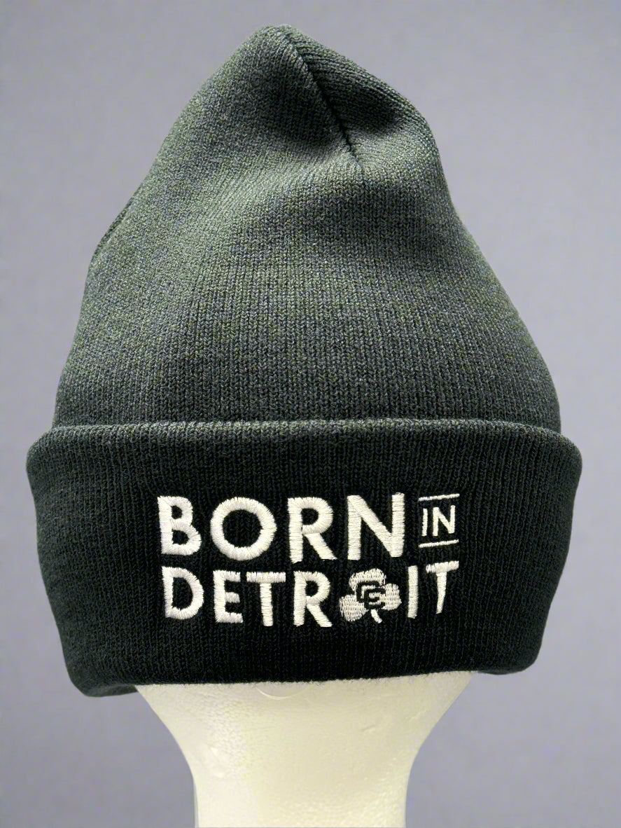 BID Cuffed Beanie- Black