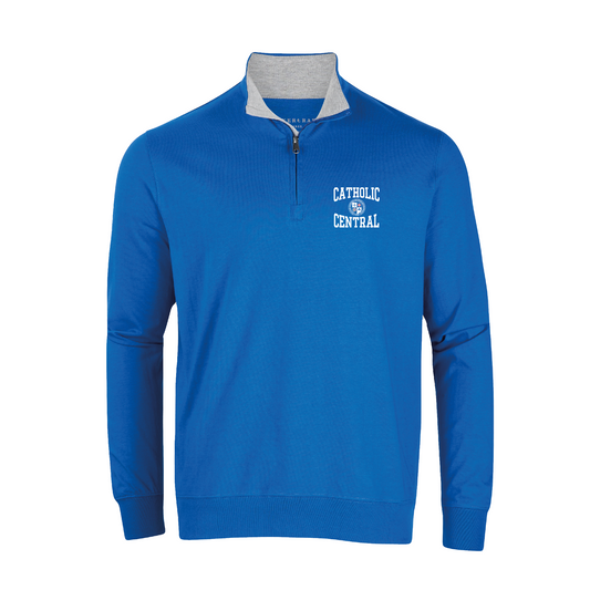 Boxercraft Alumni 1/4 Zip- Royal