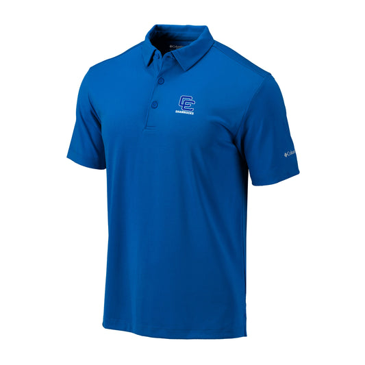 Columbia Drive Polo- Sapphire