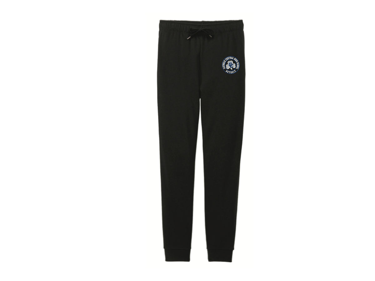 Black Joggers with CC Circle