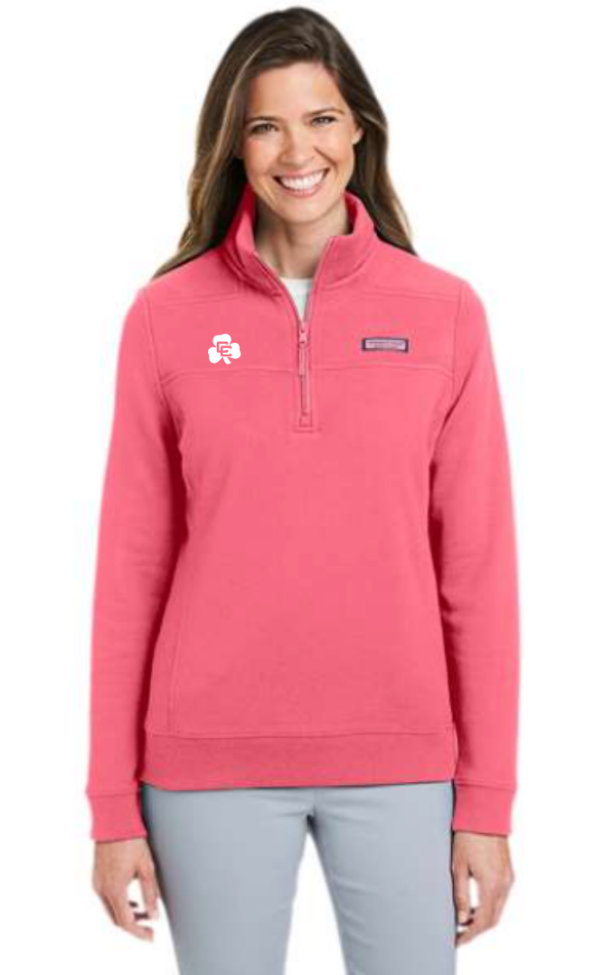 Vineyard Vines - Women’s Collegiate Shep Quarter-Zip Sweatshirt