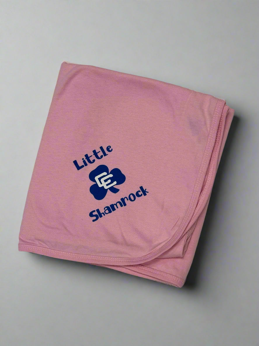 Baby Receiving Blanket- White or Light Pink