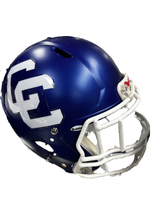 Decommissioned Football Helmet