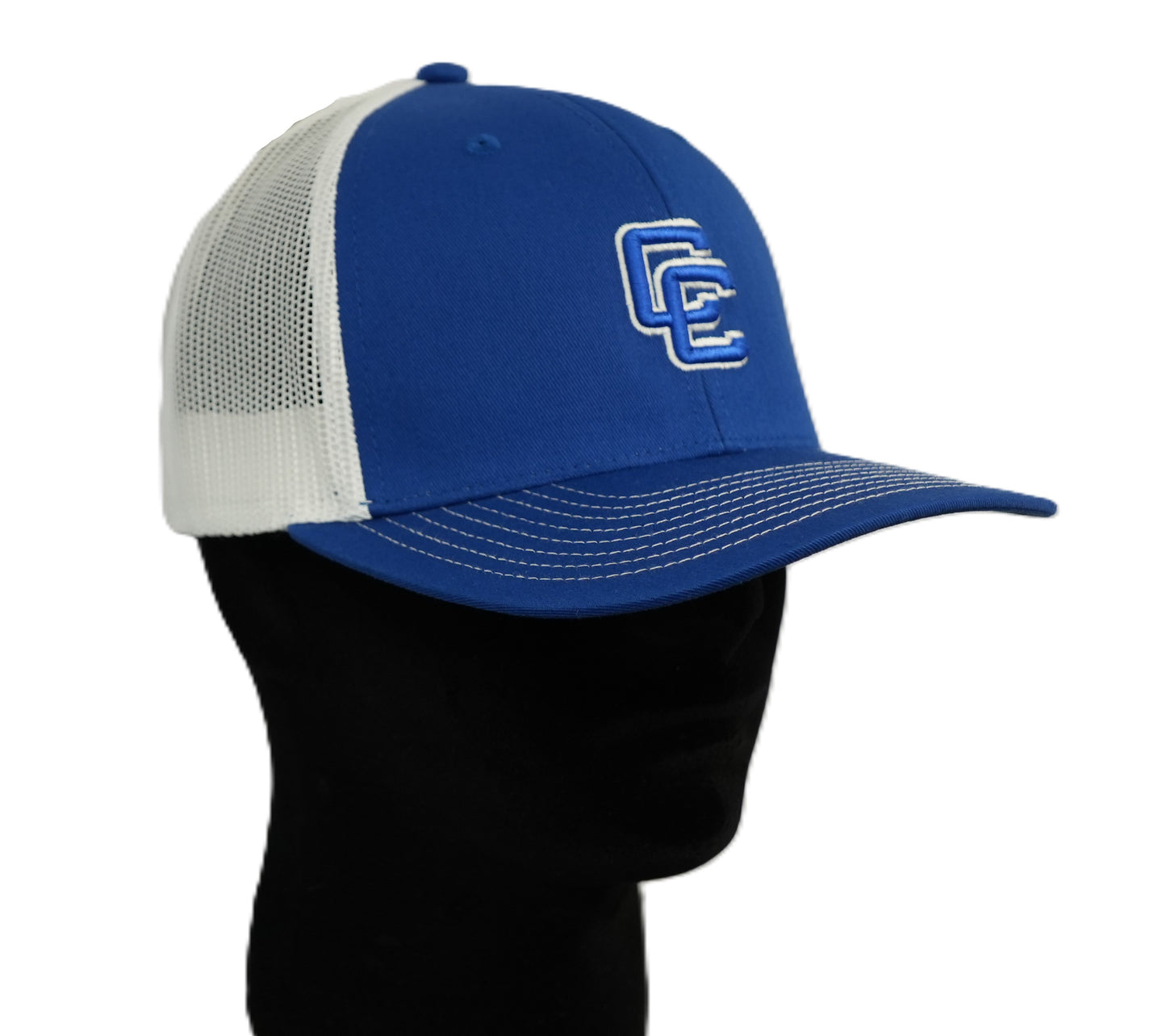 Everyday Trucker Cap- Royal/White