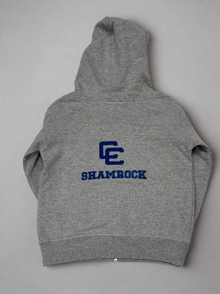 Toddler Zip Hoody- Heather Gray