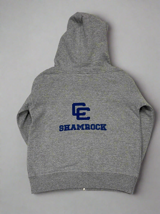 Toddler Zip Hoody- Heather Gray