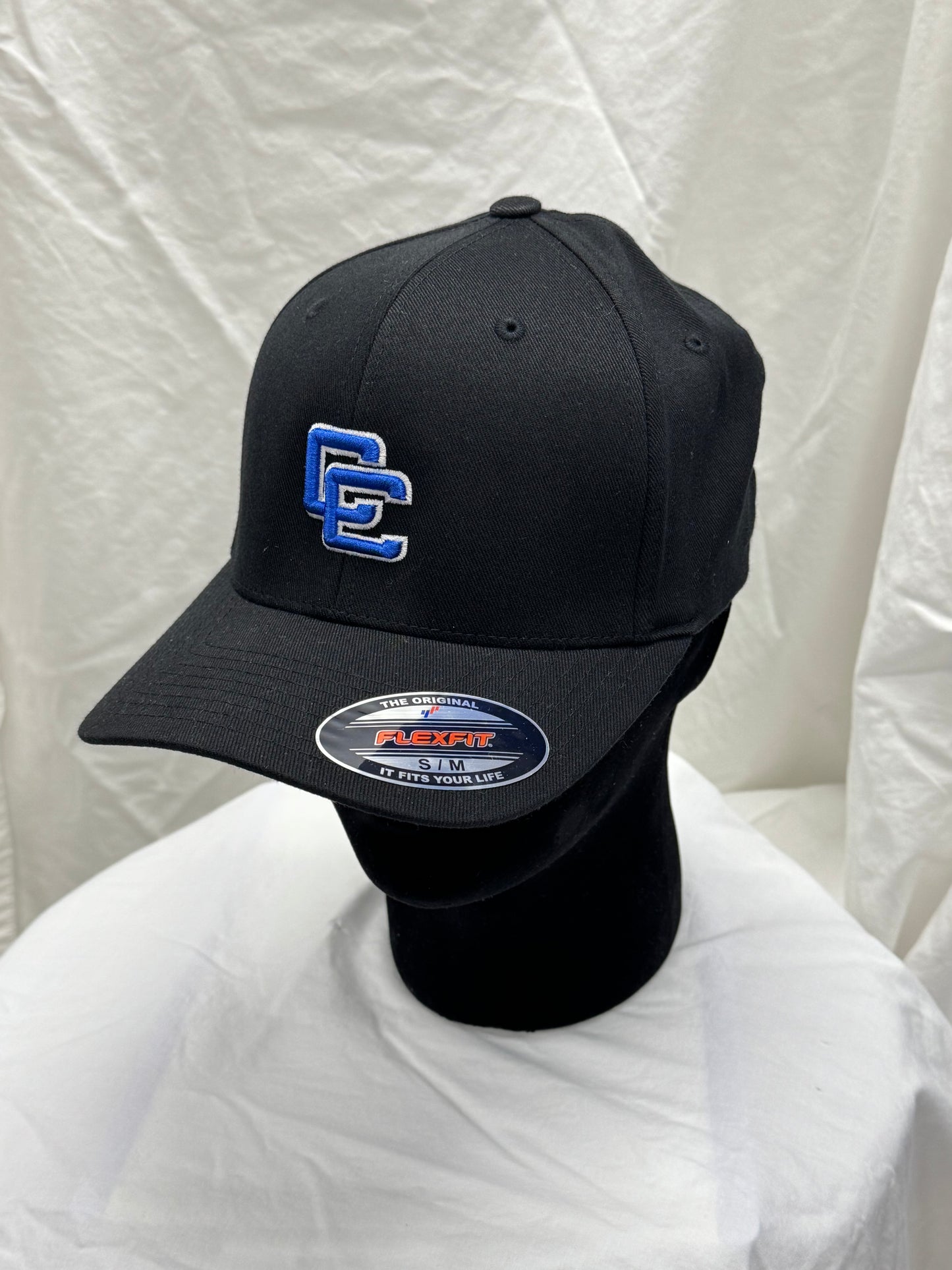 Flexfit Wooly Combed Cap- Black
