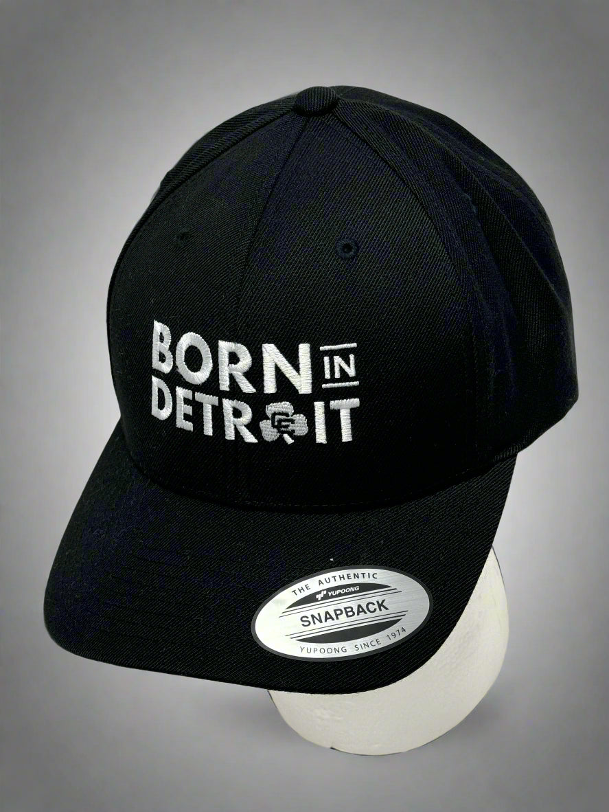 BID Classic Snapback Cap- Black