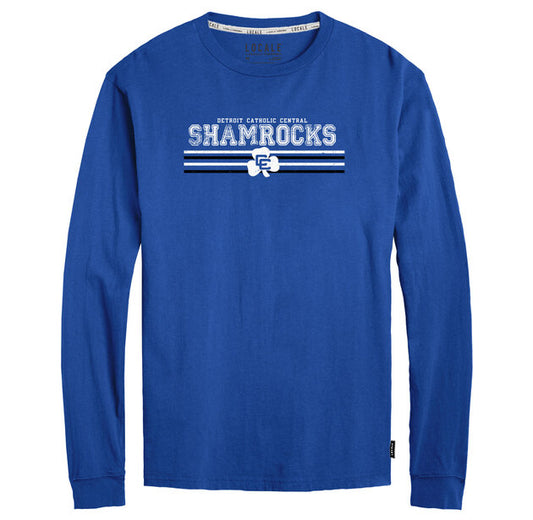 Locale Swell Long Sleeve Tee- Royal