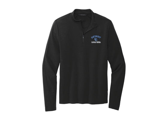 Black Quarter Zip with Detroit CC
