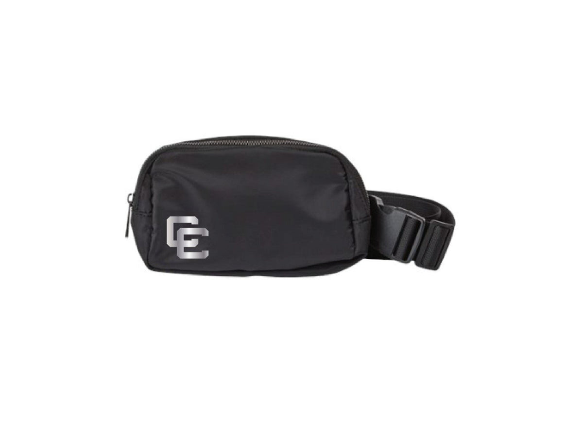 Black Crossbody with Interlocking CC