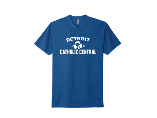 Royal Blue Tee with Detroit Catholic Central