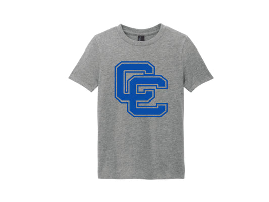 Gray T-Shirt with Interlocking CC
