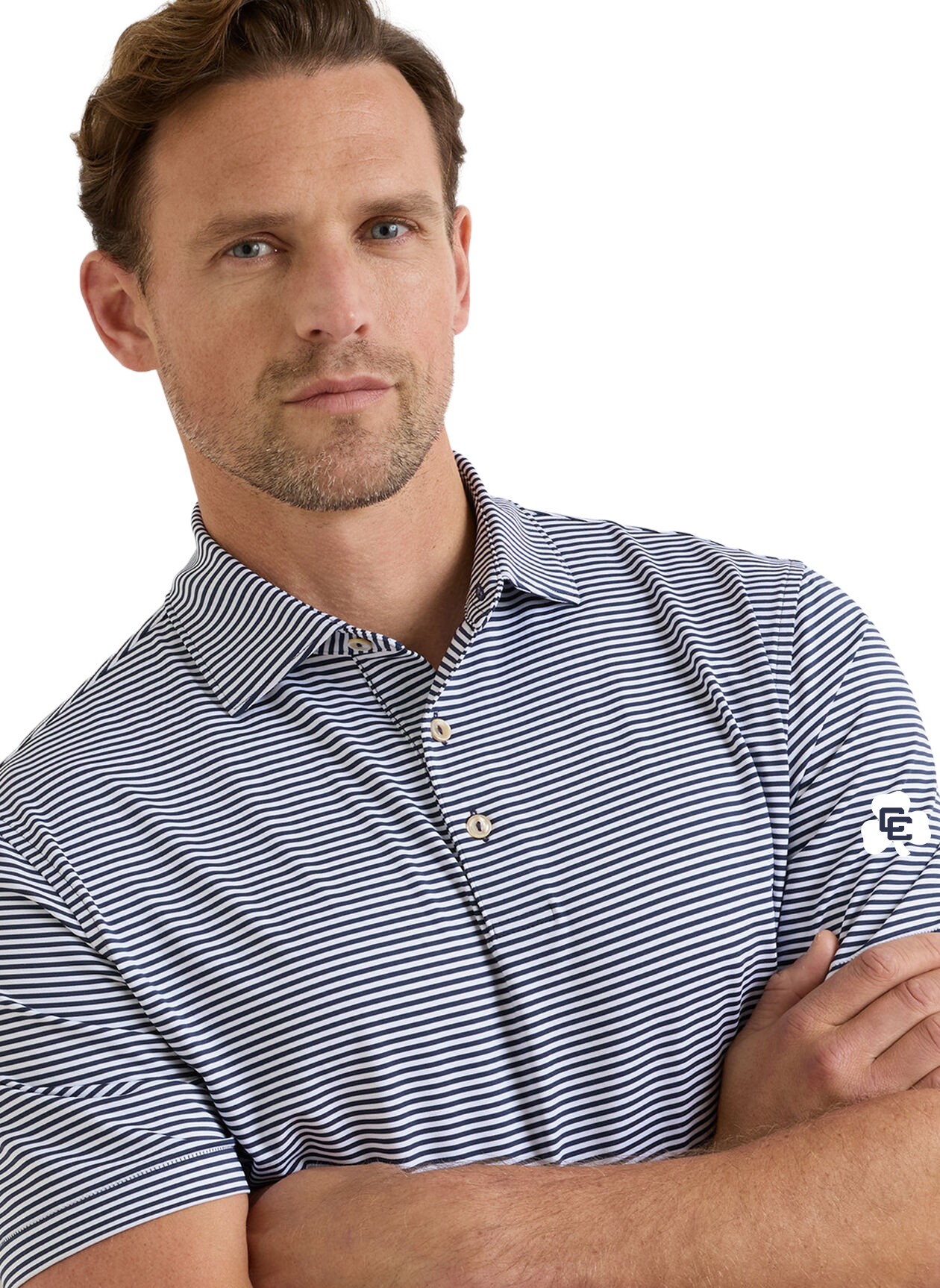 Peter Millar Men's Hales Performance Polo (Navy)