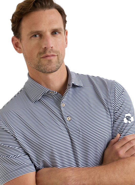 Peter Millar Men's Hales Performance Polo (Navy)