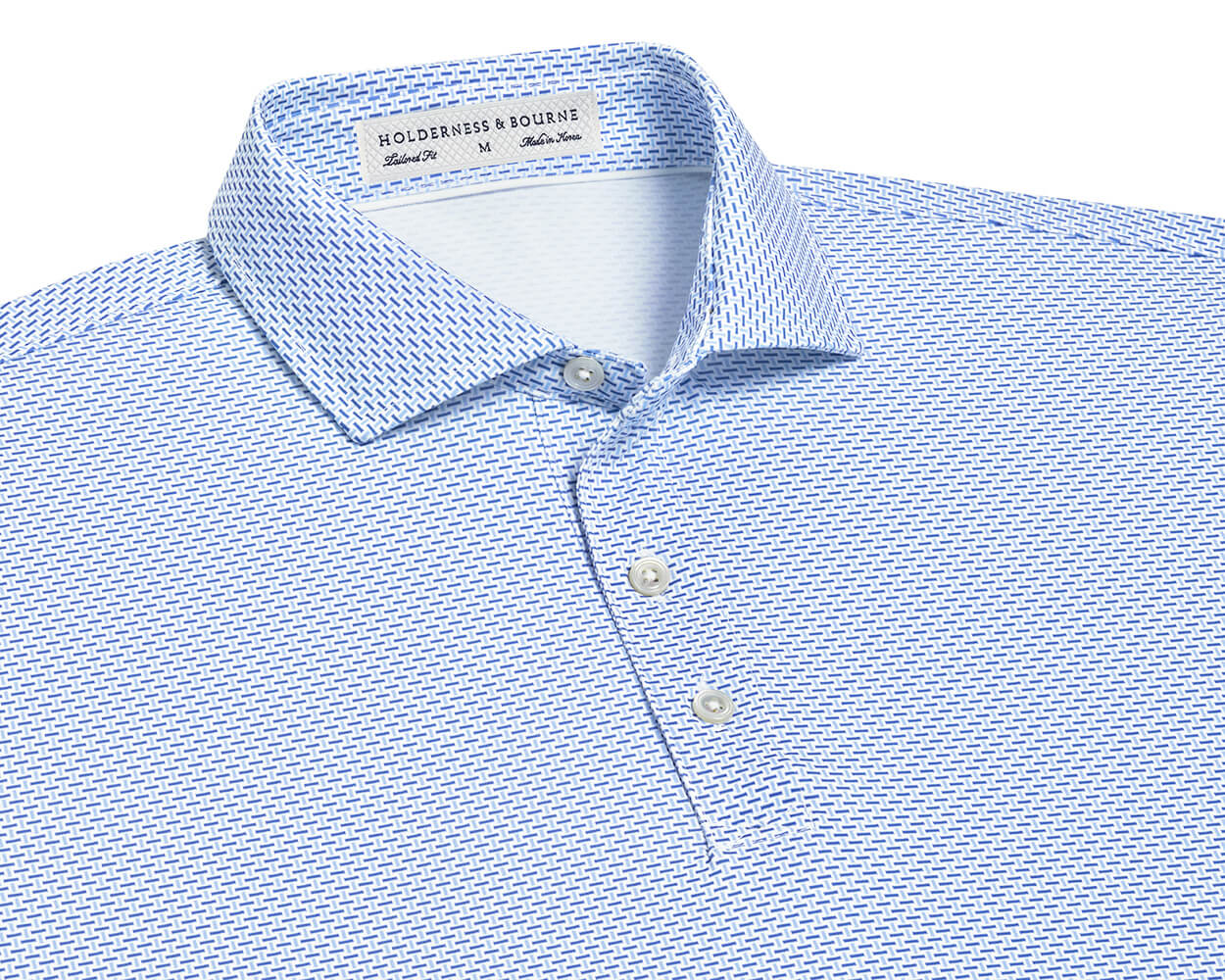 Holderness & Bourne The Davis Printed Performance Shirt