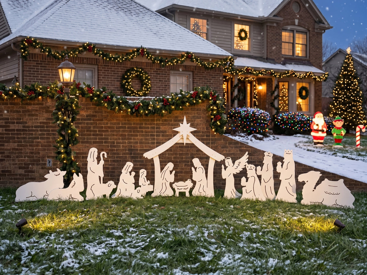 Project Outdoor Nativity Scene Sets -  CANNOT BE SHIPPED