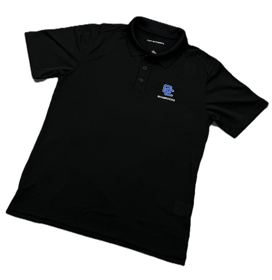 Youth Performance Pique Polo- Black