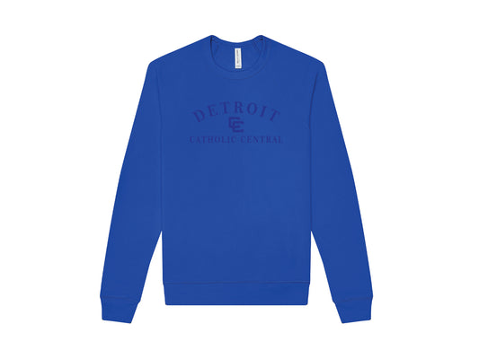 Blue Crewneck with Blue-on-Blue DCC Arch