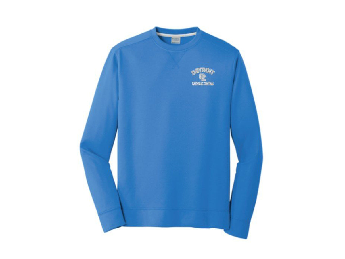 Royal Blue Crewneck with Detroit CC