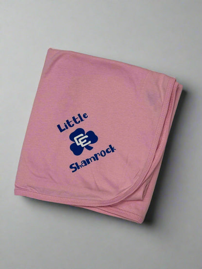 Baby Receiving Blanket- White or Light Pink