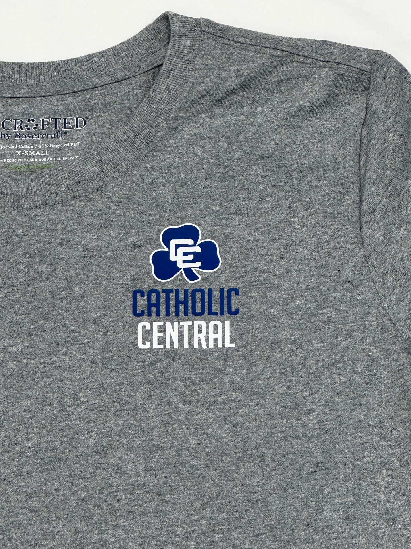 Recrafted Tee Left Chest-Aluminum