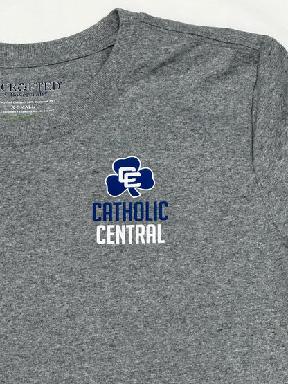 Recrafted Tee Left Chest-Aluminum
