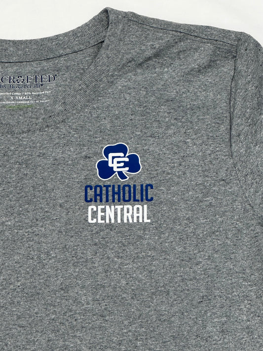 Recrafted Tee Left Chest-Aluminum