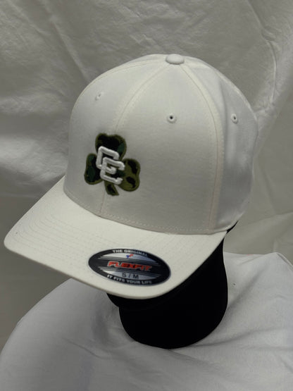 Flexfit Cotton Twill Cap w/Camo Shamrock