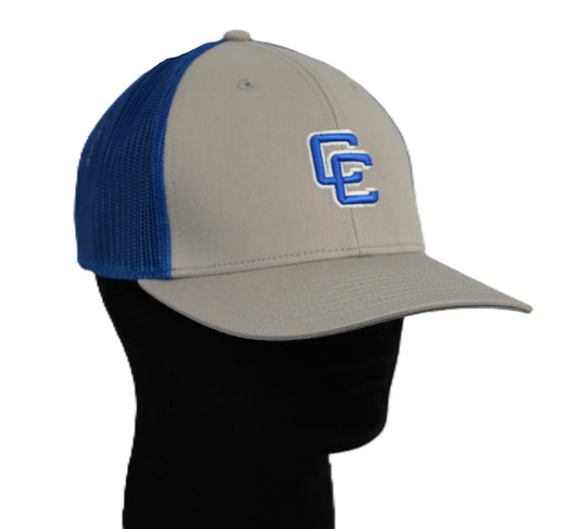 Everyday Trucker Cap- Gray/Royal