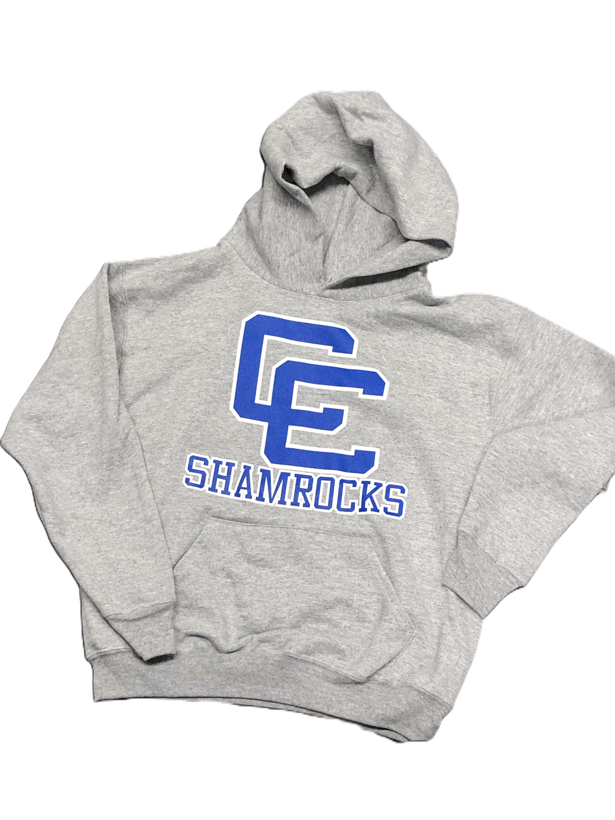 Youth Midweight Hoody- Heather Gray