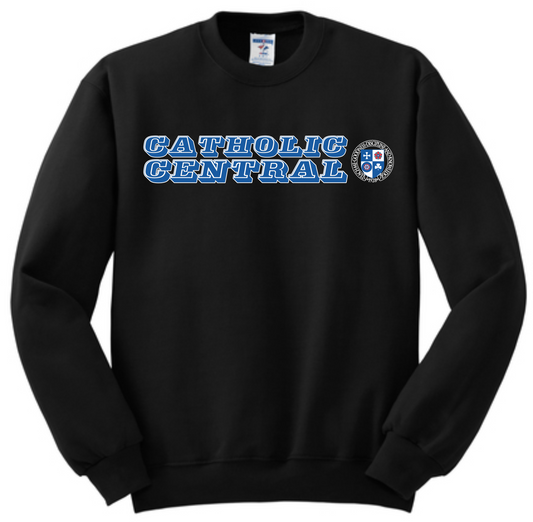 Jerzees Crewneck- Black