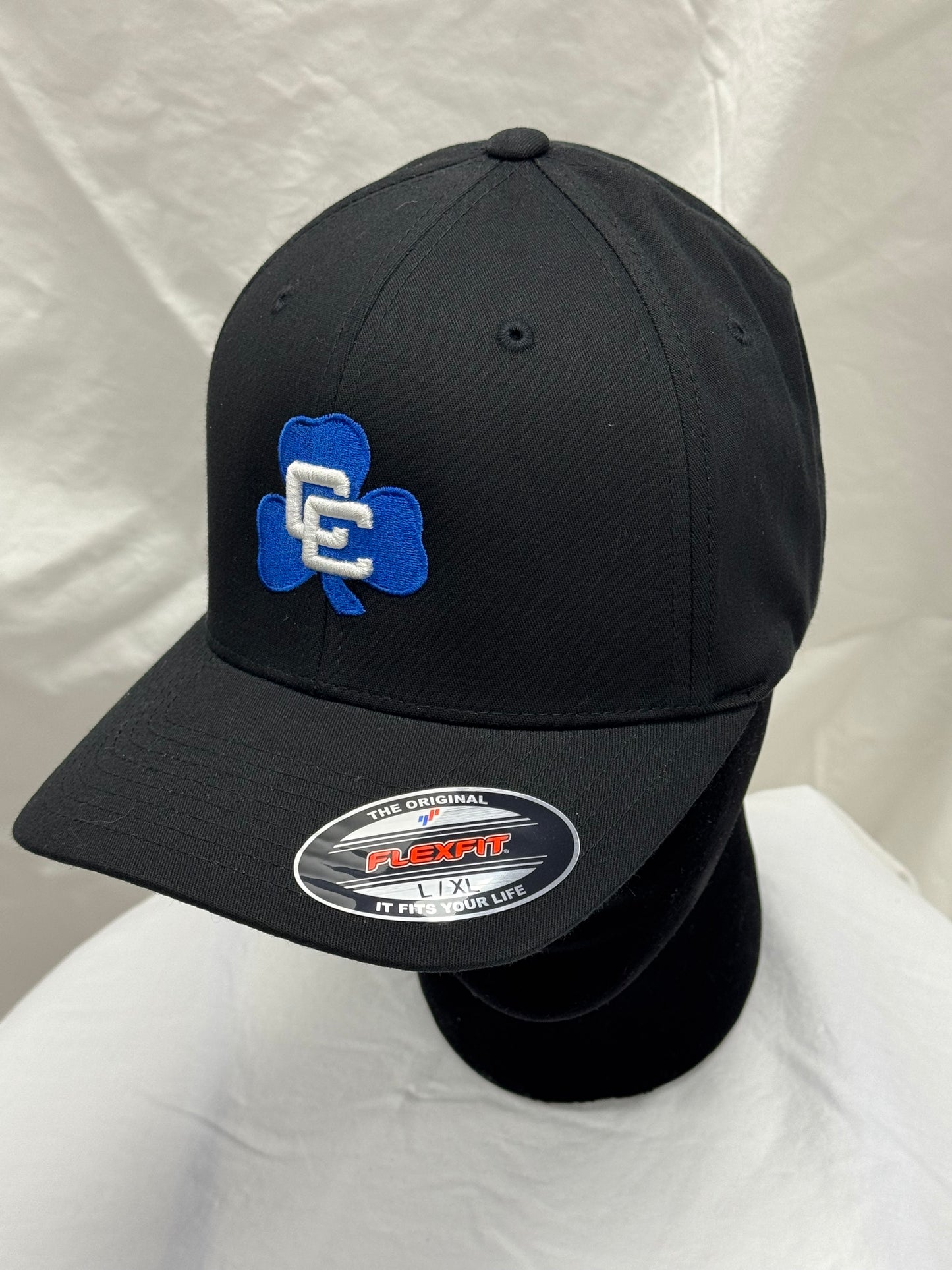 Port Authority Flexfit Cotton Twill Cap- Black