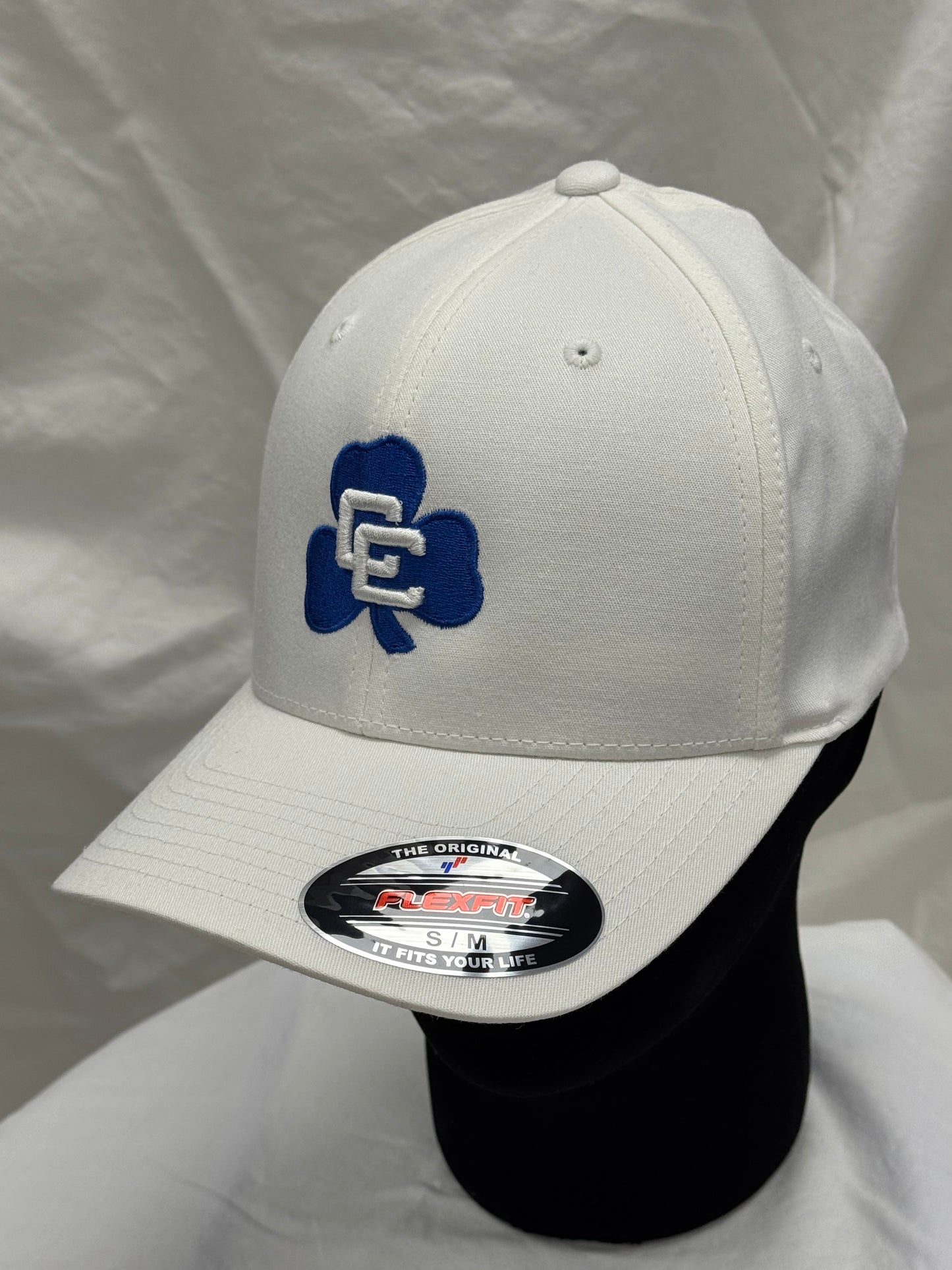 Port Authority Flexfit Cotton Twill Cap- White
