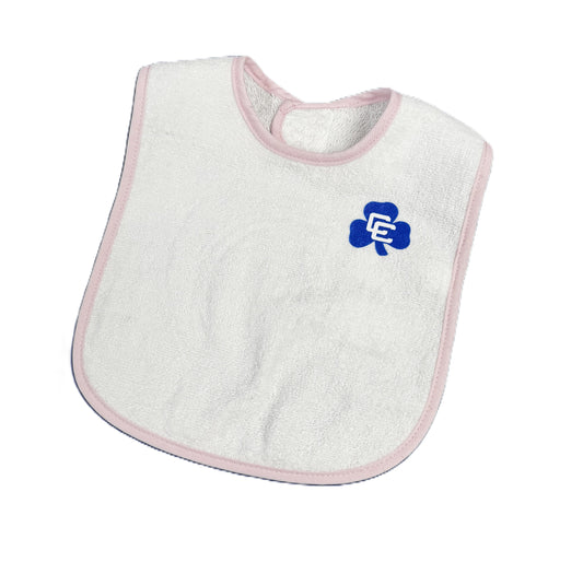 Bib- White/Pink