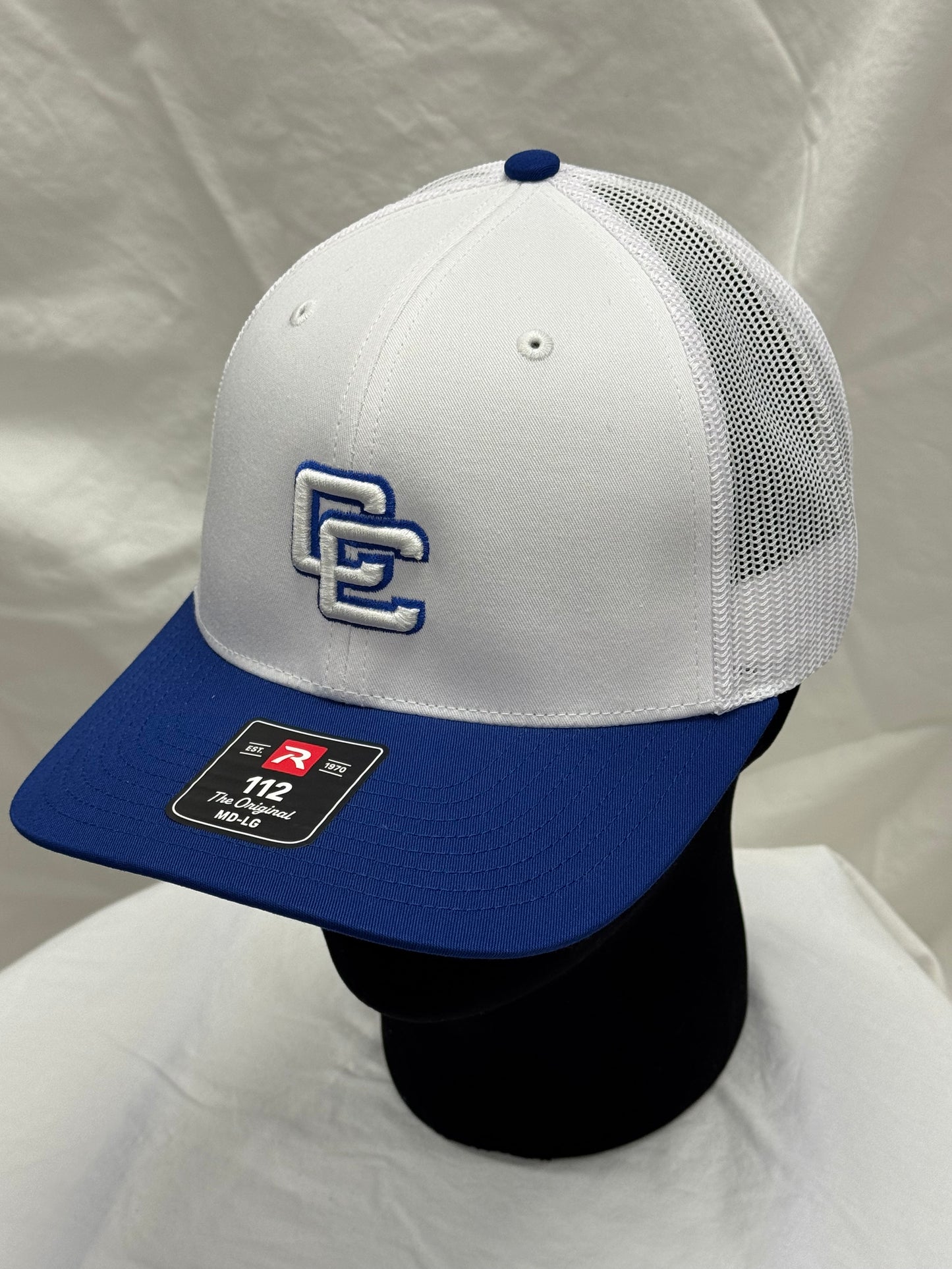 Richardson Trucker Cap-White/Royal