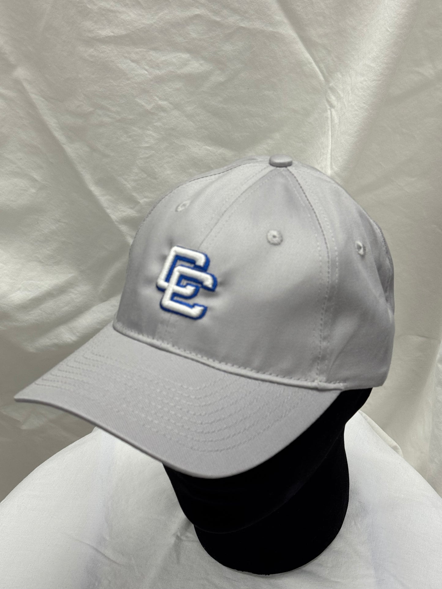 Port Authority Twill Cap- Silver
