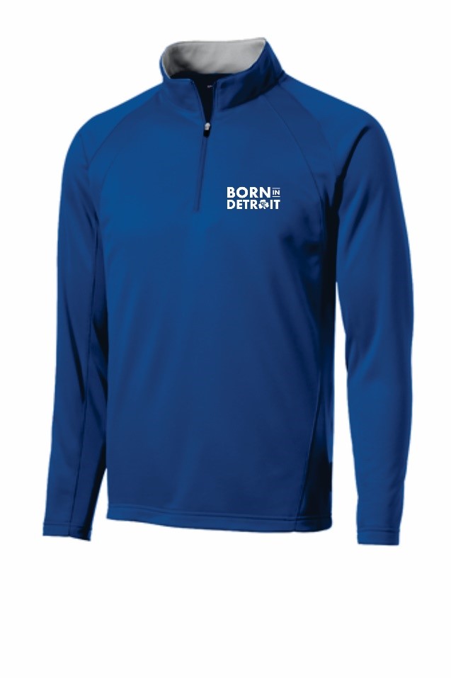 Born In Detroit Sportwick 1/4 Zip