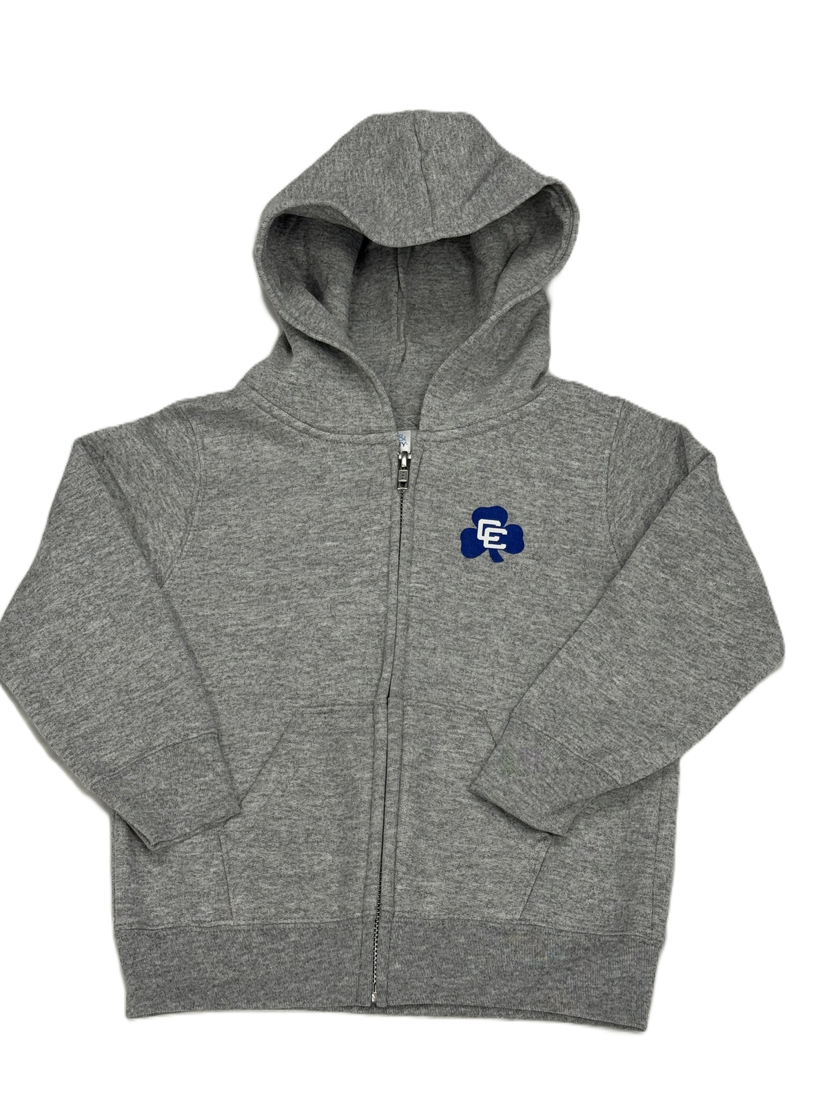 Heather Gray Toddler Zip Hoody