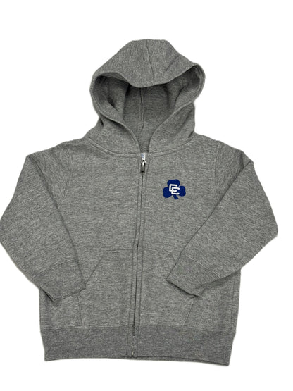 Heather Gray Toddler Zip Hoody