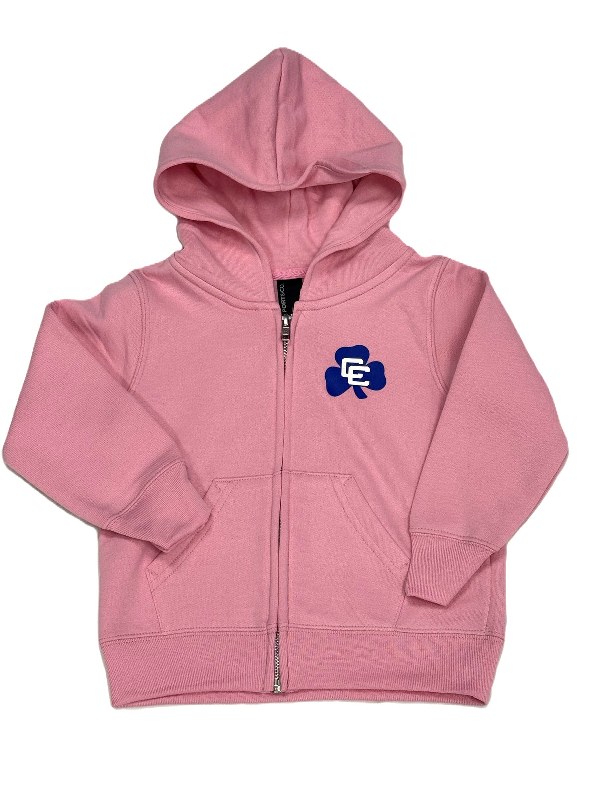 Candy Pink Toddler Zip Hoody