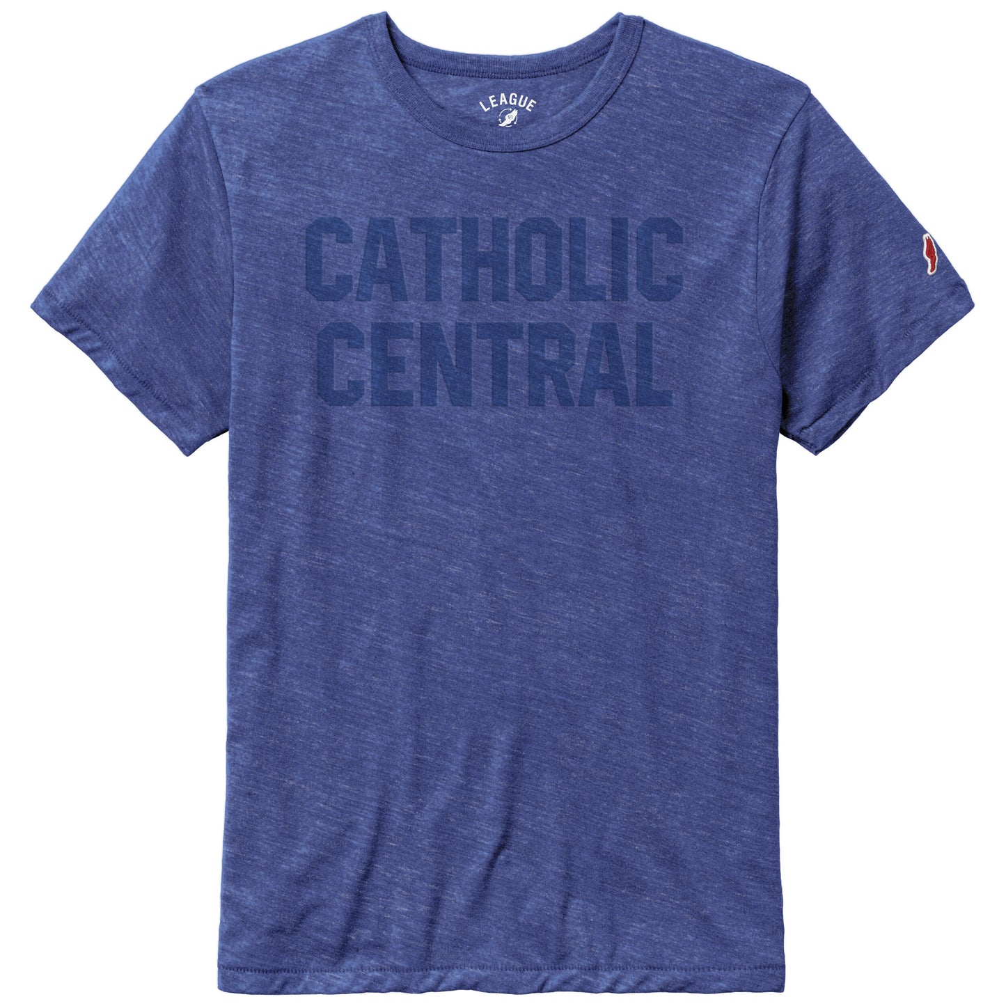 League Victory Falls Tee- Royal Heather