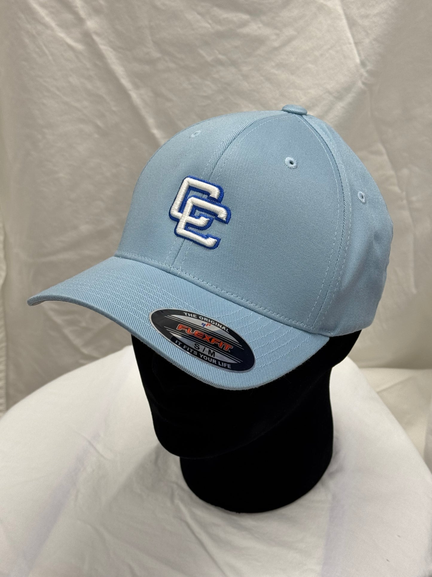 Flexfit Wooly Combed Cap- Carolina Blue